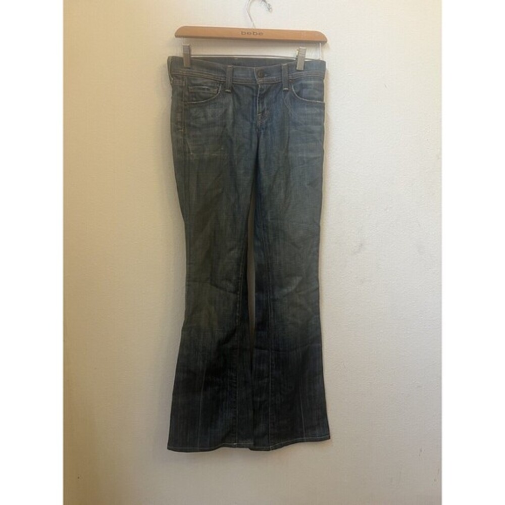 CITIZENS OF HUMANITY BLUE LOW WAIST JEANS SIZE 25 (L6)